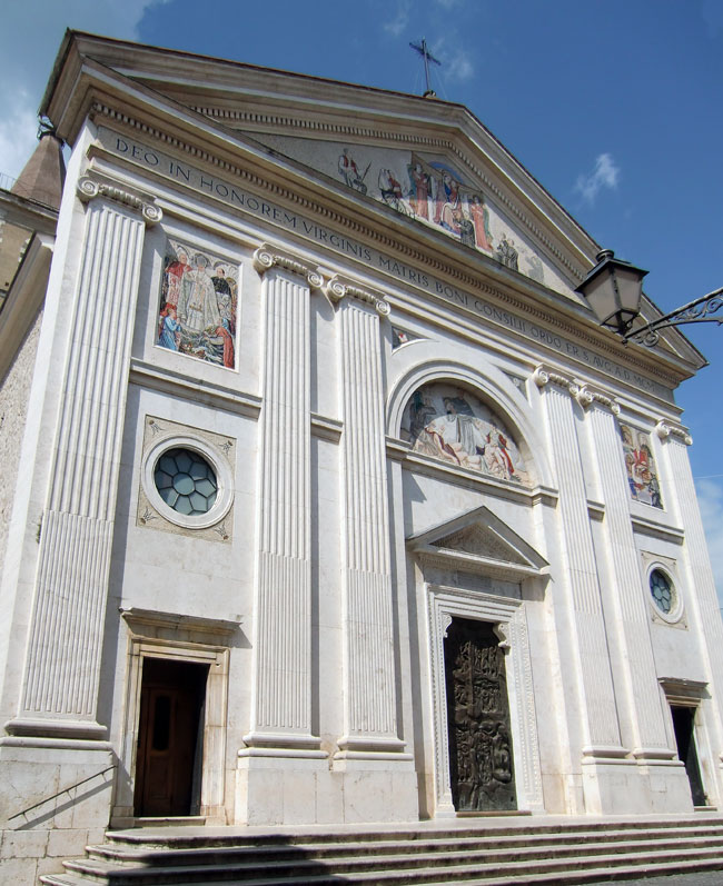 santuario madonna del buon consiglio di genazzano